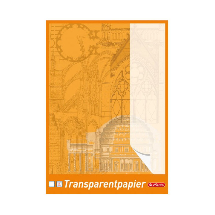 Bloc Papier Calque A3 - Herlitz