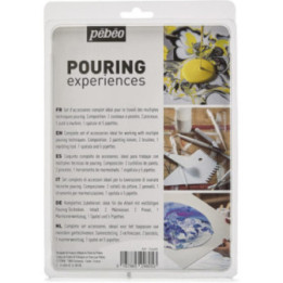 Accessoires pour peinture acrylique - Pouring - Pébéo - 11 pièces