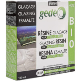 Kit résine de glaçage - Gédéo - Pébéo - Biosourcée - Glaçage - 150 ml