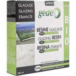 Kit résine de glaçage - Gédéo - Pébéo - Biosourcée - Glaçage - 300 ml