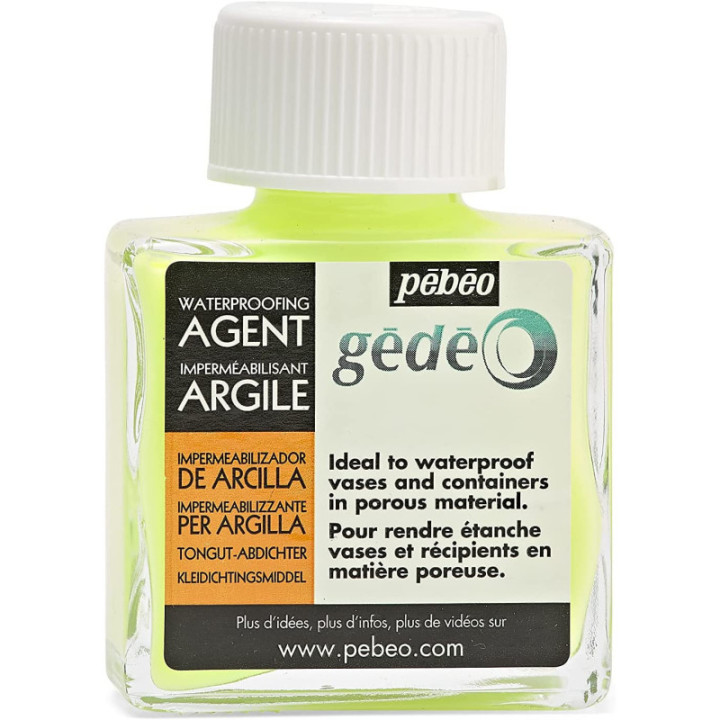 Imperméabilisant pour argile - Flacon de 75 ml - Incolore - Pébéo