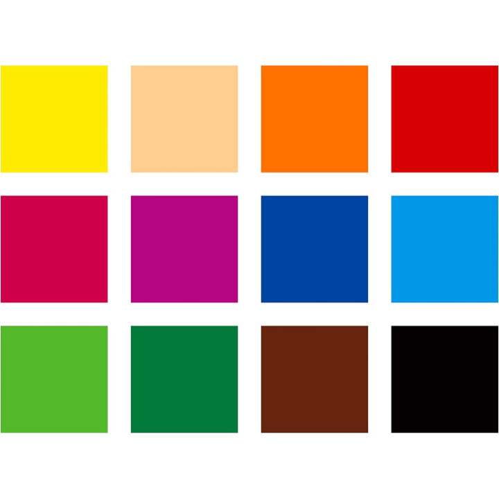 12 crayons de couleur - Beaux-arts - Coloris assortis - Design Journey - Staedtler