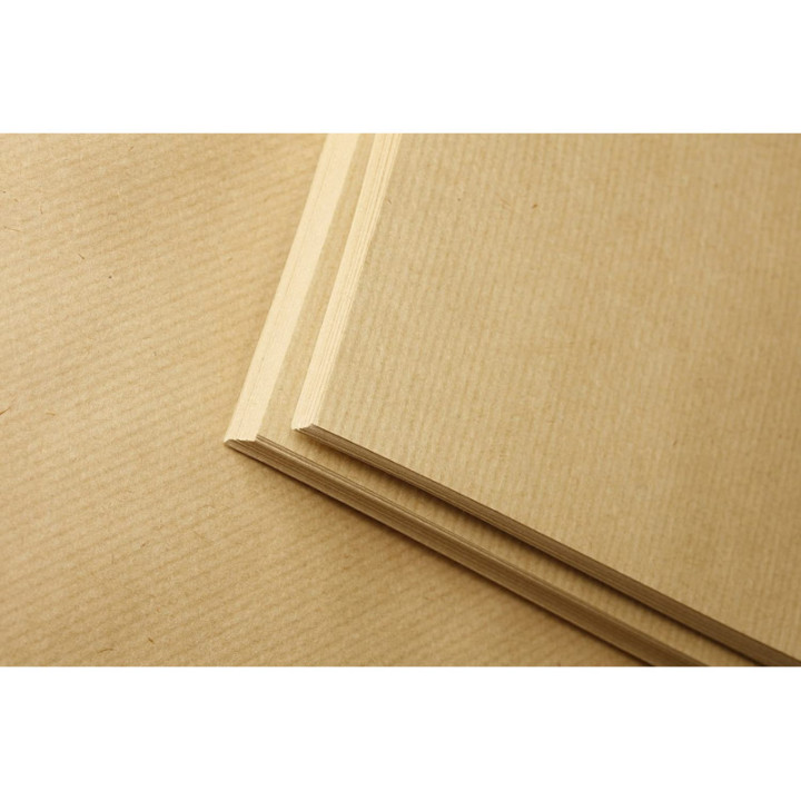 Bloc - A3 - Kraft - Multi techniques - 100 feuilles - 90g - Clairefontaine