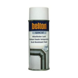 Bombe de peinture Belton haute température blanc 400ml