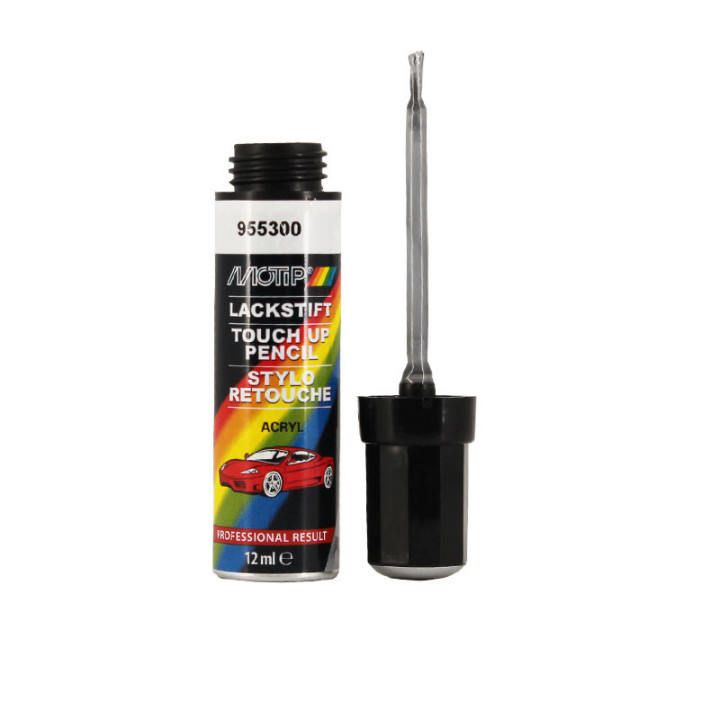 Stylo de retouche - Carrosserie - Argent métallisé - Peugeot - Ford - Mitsubishi