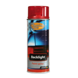 Bombe de peinture feux arrières de voiture - Rouge - 150ml - Motip