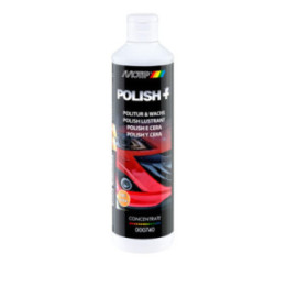 Polish pour carrosserie - Voiture - Lustre et cire - Motip - 500ml