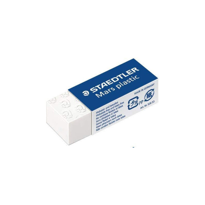 Gomme - Blanche - Plastique - Mars Plastic - Staedtler