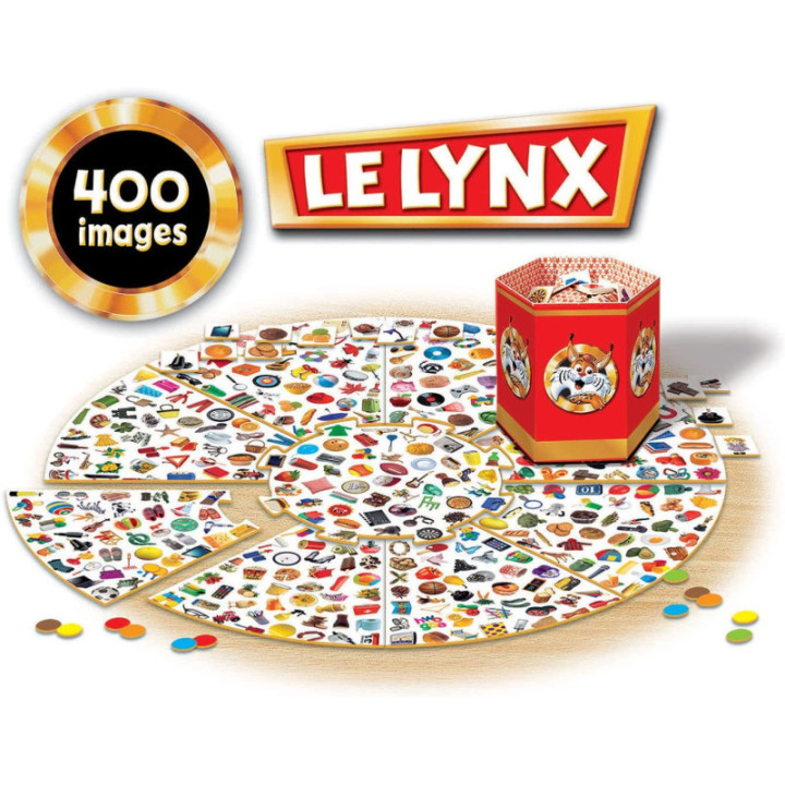 Jeu de société - Le lynx - 400 images - Nouvelle édition