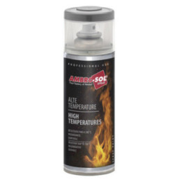 Bombe de peinture - Haute température - Résistance jusqu'à 700C - Transparent - 400ml