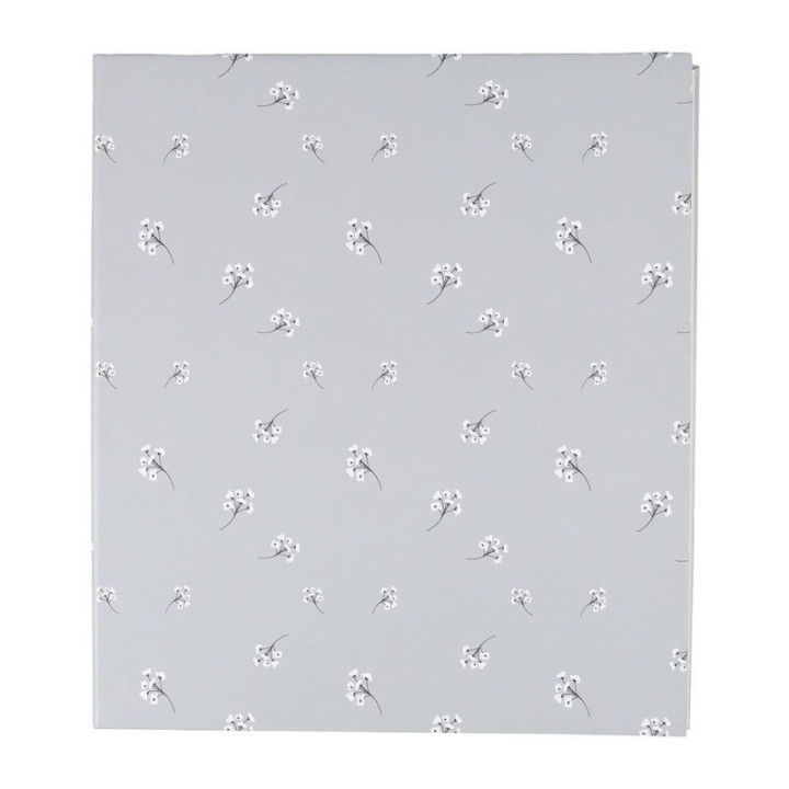 Album photos - 33x38 cm - 400 pochettes - 80 pages - Rechargeable - Couverture fleurs