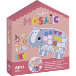 Boîte de gommettes - Enfant - Jeu - Mosaïque en mousse - Apli Kids