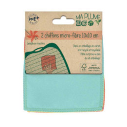 2 Chiffons Microfibre 10X10 Cm - Ulmann