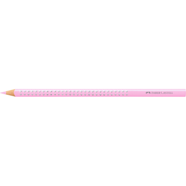 Crayons de couleur - Pastel - Avec paillettes et strass - Faber-Castell - Sparkle