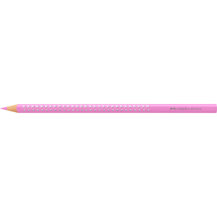 Crayons de couleur - Pastel - Avec paillettes et strass - Faber-Castell - Sparkle