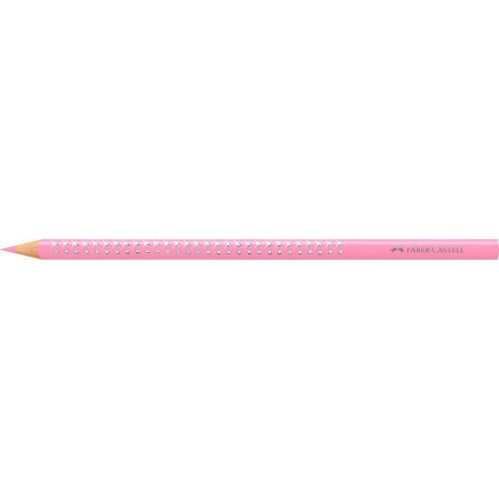 Crayons de couleur - Pastel - Avec paillettes et strass - Faber-Castell - Sparkle