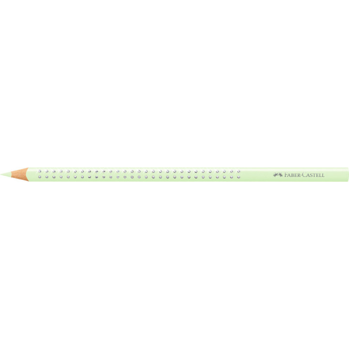 Crayons de couleur - Pastel - Avec paillettes et strass - Faber-Castell - Sparkle