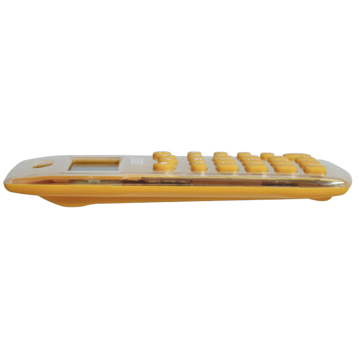 Calculatrice de poche - Orange - Energie solaire - 8 chiffres - Sign