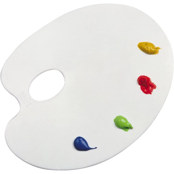 Palette de peinture - Ovale - Plate - Pébéo