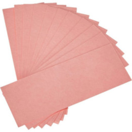 Recharge papier pour tampon buvard - Rose - 10 feuilles - 4,5x12 cm - 240g - Herbin