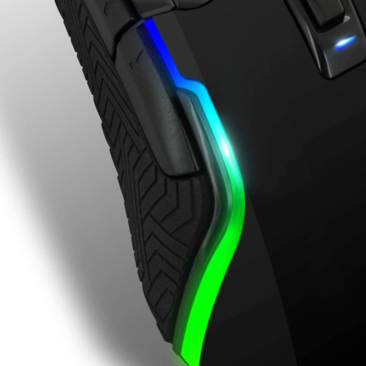 Souris d'ordinateur - Gaming PRO-M7 - LED - Personnalisable - Boutons programmables - Spirit of gamer