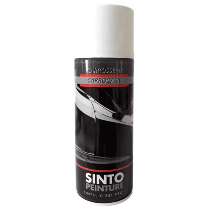 Bombe de peinture pour carrosserie - blanc brillant -  Sinto