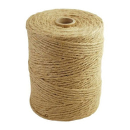 Rouleau de ficelle - Fibres naturelles - 188m longueur - 3mm diamètre - Viso