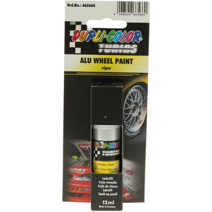 Stylo de retouche - Jantes de voiture - Argent Viper - Dupli-Color