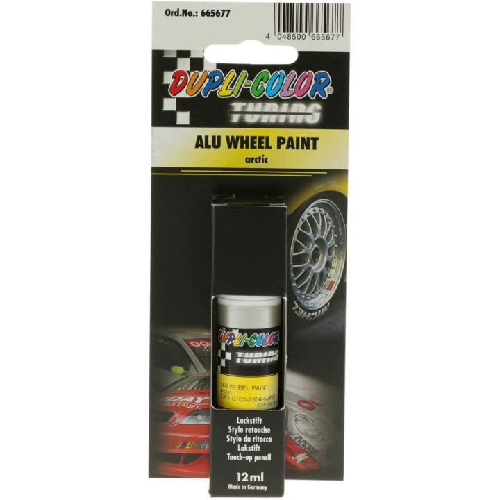 Stylo de retouche - Jantes de voiture - Argent Artic - Dupli-Color