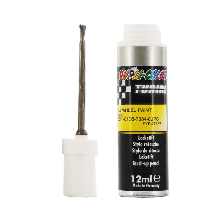 Stylo de retouche - Jantes de voiture - Argent Artic - Dupli-Color