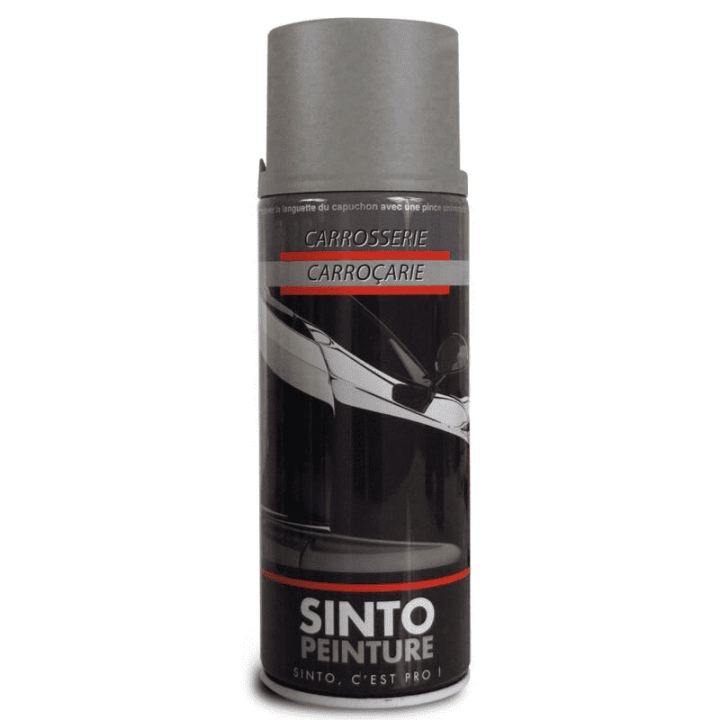 Bombe de peinture pour carrosserie - antirouille gris -  Sinto