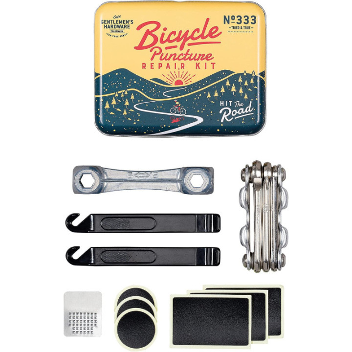 Kit de réparation pour vélo - Anti crevaison - Rustines pour roue de vélo