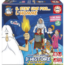 Jeu éducatif - Il était une fois la vie L'homme - Questions d'histoire - Dès 6 ans