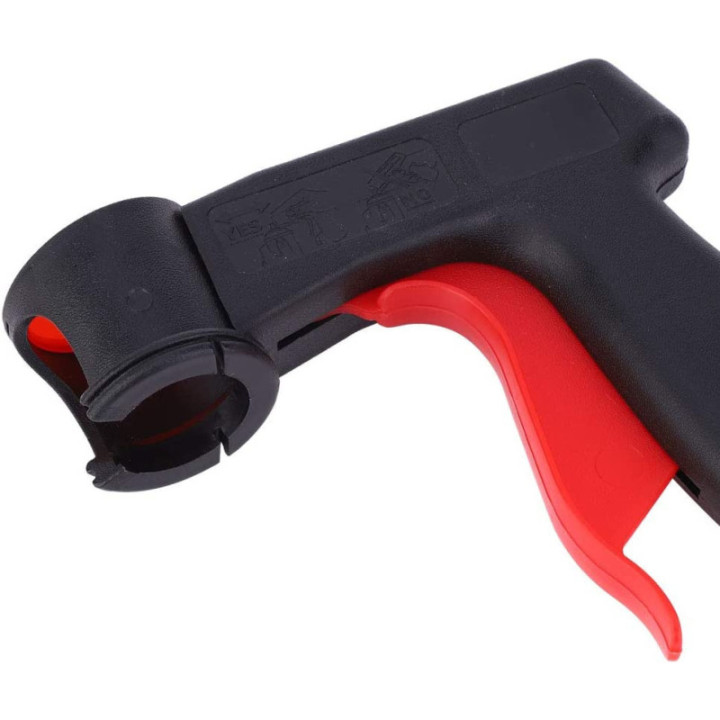Poignée pistolet professionnel pour bombe de peinture spray gun SURDISCOUNT