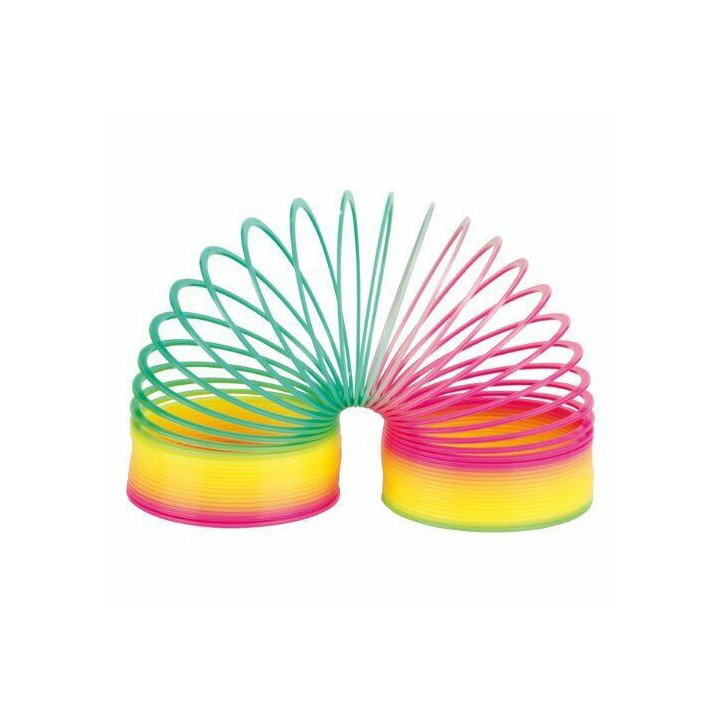 Jouet pour enfant - Spirale arc-en-ciel - Plastique