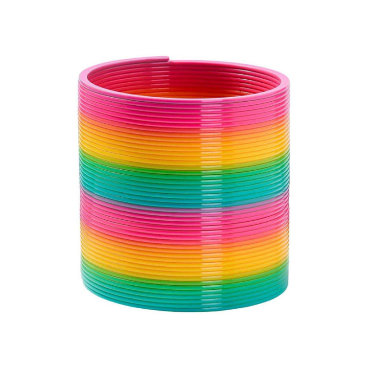 Jouet pour enfant - Spirale arc-en-ciel - Plastique