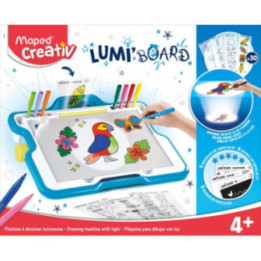Tablette à dessin - Lumineuse - Enfant - Apprendre à dessiner - Lumi Board - Maped