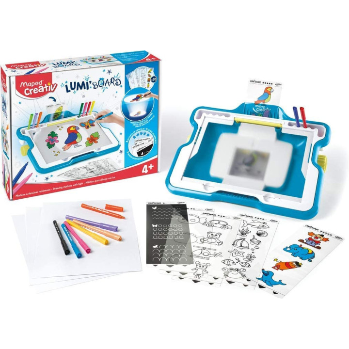 Tablette à dessin - Lumineuse - Enfant - Apprendre à dessiner - Lumi Board - Maped