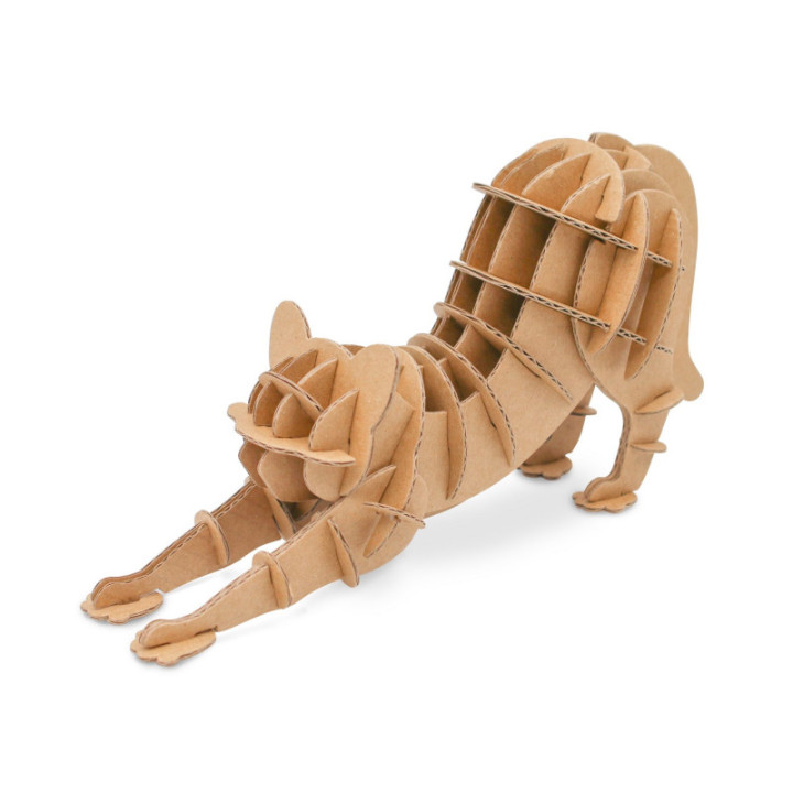 Chat en carton - A assembler - CTOP
