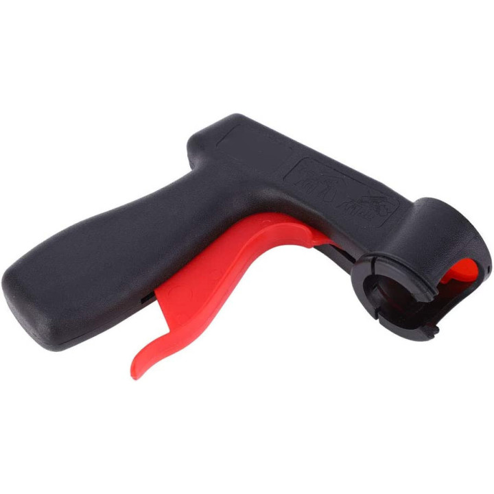 4 bombes de protection bas de caisse - 500 ml - Presto + pistolet professionnel pour bombe de peinture