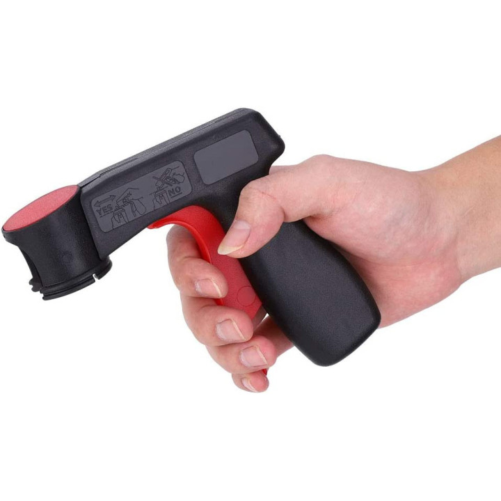 Bombe de protection bas de caisse - 500 ml - Presto + pistolet professionnel pour bombe de peinture