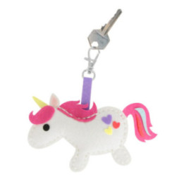 Porte-clés - Licorne - Feutrine - Kit créatif enfant - CTOP