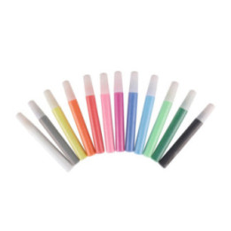 Sable de couleur - Tube de sable fin - 12 tubes - Assortiment de couleurs