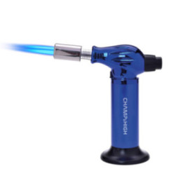 Chalumeau - Pâtisserie - Cuisine - Allume-feu - Barbecue - Bleu - Rechargeable