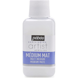 Vernis mat - Médium pour peinture acrylique - Pébéo - Flacon de 250ml