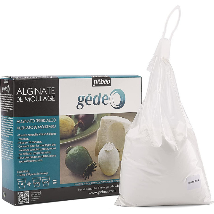 Alginate de moulage - Résine - Pébéo - Gédéo - 500g - Décors - Objets