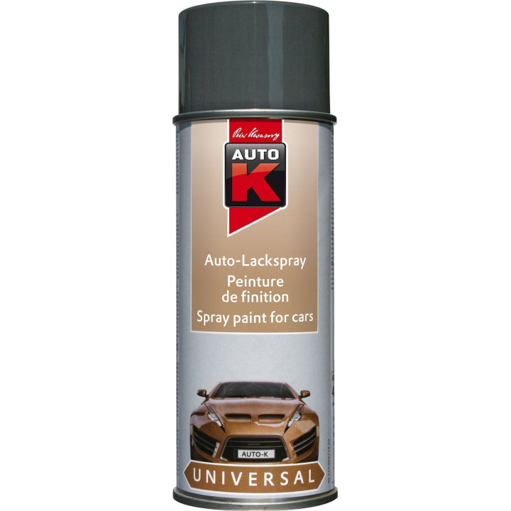 Bombe de peinture - Gris nova - Carrosserie - Auto - Moto - Auto K