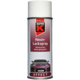Bombe de peinture - Apprêt - Primaire pour peinture fluo - Blanc - Auto K