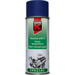 Bombe de peinture haute température - Bleu - Auto-K - 400ml