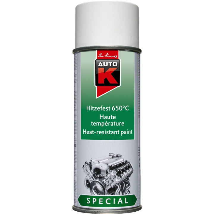 Bombe de peinture haute température - Blanc - Auto-K - 400ml